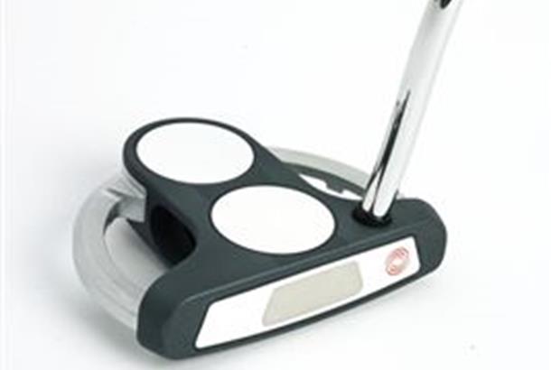 Odyssey white steel 2 ball putter Clearance